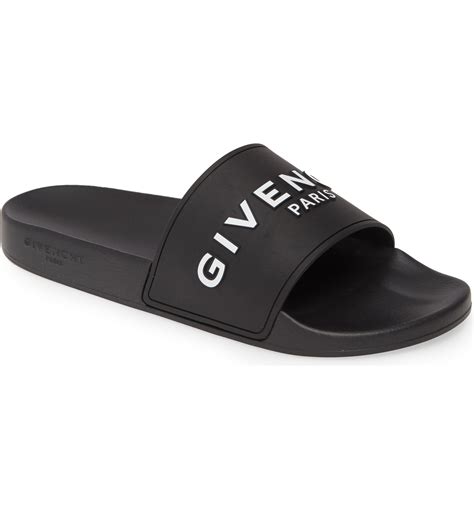 givenchy slides mens black|givenchy sandals for men.